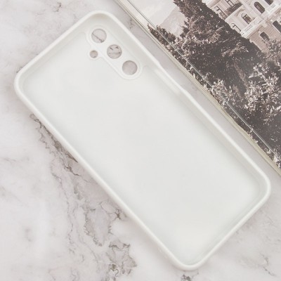 Силіконовий чохол Candy Full Camera для Samsung Galaxy A24 4G Білий / White
