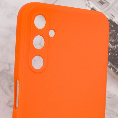 Силіконовий чохол Candy Full Camera для Samsung Galaxy A24 4G Помаранчевий / Orange