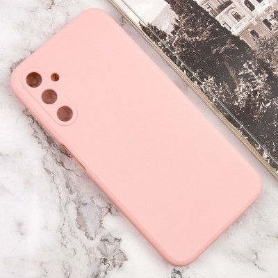 Силіконовий чохол Candy Full Camera для Samsung Galaxy A24 4G Рожевий / Pink Sand