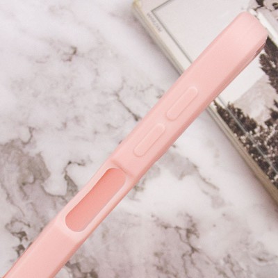 Силіконовий чохол Candy Full Camera для Samsung Galaxy A24 4G Рожевий / Pink Sand