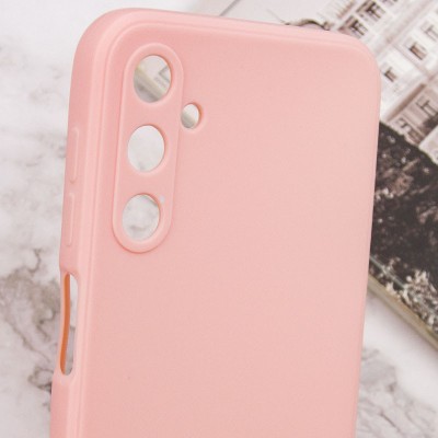 Силіконовий чохол Candy Full Camera для Samsung Galaxy A24 4G Рожевий / Pink Sand