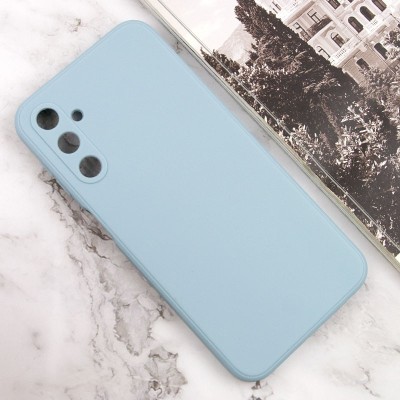Силіконовий чохол Candy Full Camera для Samsung Galaxy A24 4G Сірий / Smoky Gray