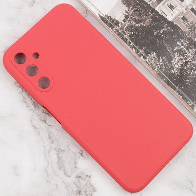 Силіконовий чохол Candy Full Camera для Samsung Galaxy A24 4G Червоний / Camellia