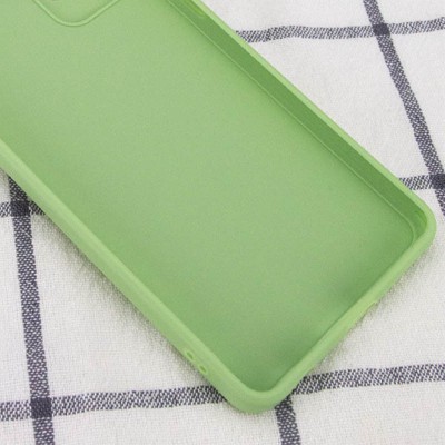 Силіконовий чохол Candy Full Camera для Samsung Galaxy A32 5G Фісташковий