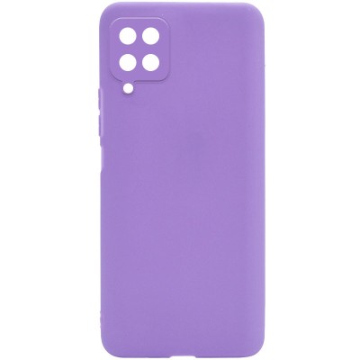 Силіконовий чохол Candy Full Camera для Samsung Galaxy M33 5G Бузковий / Dasheen Силіконовий чохол Candy Full Camera для Samsung Galaxy M33 5G Бузковий / Dasheen
