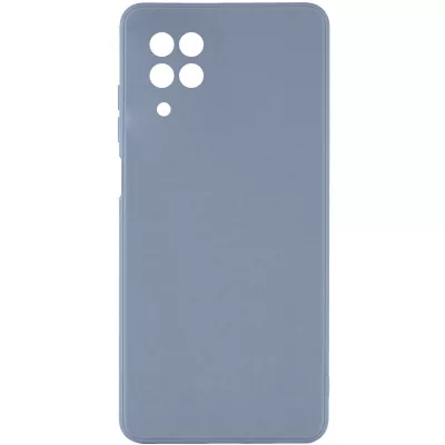 Силіконовий чохол Candy Full Camera для Samsung Galaxy M33 5G Сірий / Smoky Gray