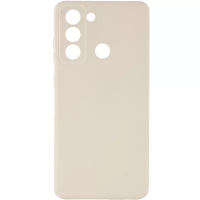 Силіконовий чохол Candy Full Camera для TECNO Pop 5 LTE Бежевий / Antigue White
