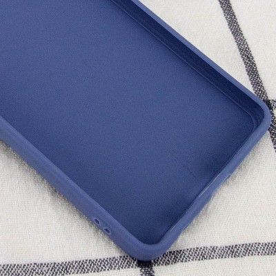 Силіконовий чохол Candy Full Camera для TECNO Spark 10 Pro Синій / Dark Blue