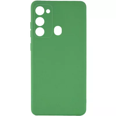 Силіконовий чохол Candy Full Camera для Tecno Spark Go 2022 (KG5m) / Spark 8C Зелений / Green