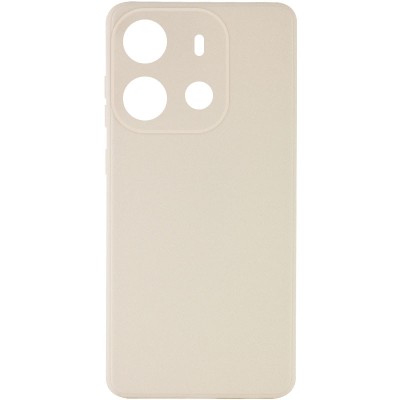 Силіконовий чохол Candy Full Camera для Tecno Spark Go 2023 Бежевий / Antigue White