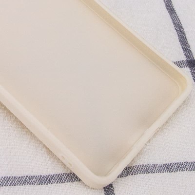 Силіконовий чохол Candy Full Camera для Tecno Spark Go 2023 Бежевий / Antigue White