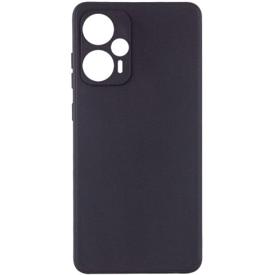Силіконовий чохол Candy Full Camera для Xiaomi Poco F5 / Note 12 Turbo Чорний / Black