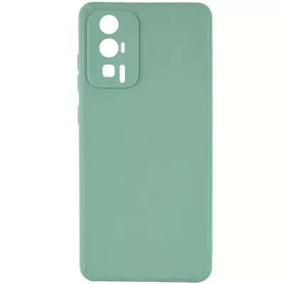 Силіконовий чохол Candy Full Camera для Xiaomi Poco F5 Pro Зелений / Menthol
