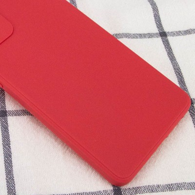 Силіконовий чохол Candy Full Camera для Xiaomi Poco F5 Pro Червоний / Camellia