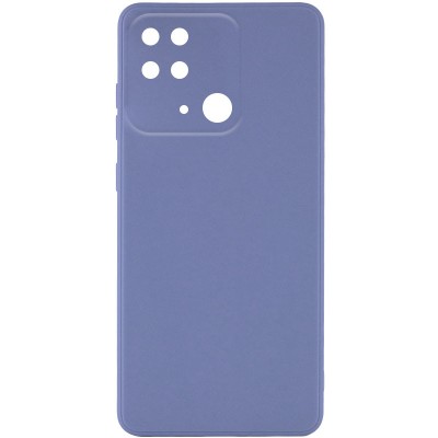 Силіконовий чохол Candy Full Camera для Xiaomi Redmi 10C Блакитний / Mist blue