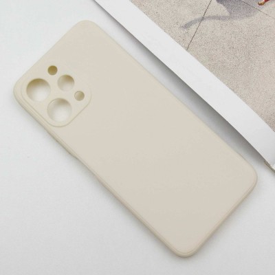 Силіконовий чохол Candy Full Camera для Xiaomi Redmi 12 Бежевий / Antigue White