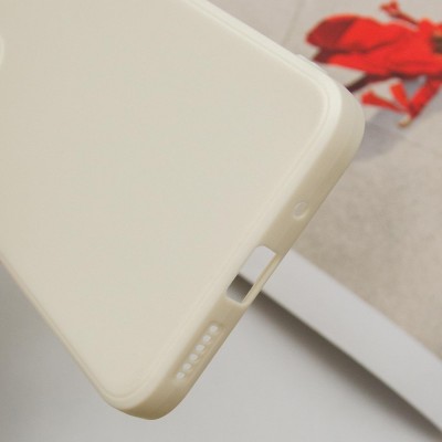 Силіконовий чохол Candy Full Camera для Xiaomi Redmi 12 Бежевий / Antigue White