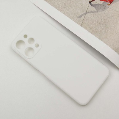 Силіконовий чохол Candy Full Camera для Xiaomi Redmi 12 Білий / White