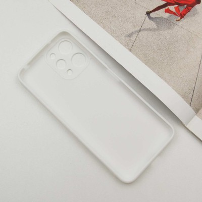 Силіконовий чохол Candy Full Camera для Xiaomi Redmi 12 Білий / White