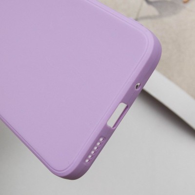 Силіконовий чохол Candy Full Camera для Xiaomi Redmi 12 Бузковий / Dasheen