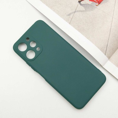 Силіконовий чохол Candy Full Camera для Xiaomi Redmi 12 Зелений / Green