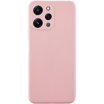 Силіконовий чохол Candy Full Camera для Xiaomi Redmi 12 Рожевий / Pink Sand