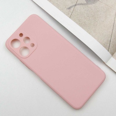 Силіконовий чохол Candy Full Camera для Xiaomi Redmi 12 Рожевий / Pink Sand