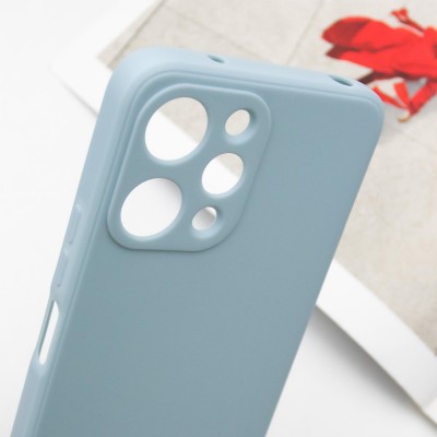 Силіконовий чохол Candy Full Camera для Xiaomi Redmi 12 Сірий / Smoky Gray