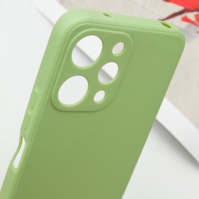 Силіконовий чохол Candy Full Camera для Xiaomi Redmi 12 Фісташковий