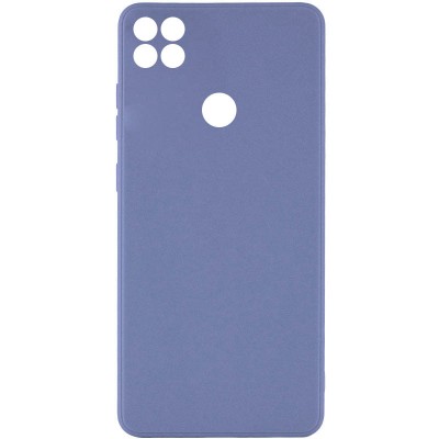 Силіконовий чохол Candy Full Camera для Xiaomi Redmi 9C Блакитний / Mist blue