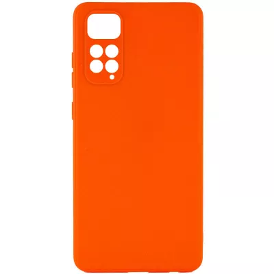 Силіконовий чохол Candy Full Camera для Xiaomi Redmi Note 11 Pro 4G/5G / 12 Pro 4G Помаранчевий / Orange