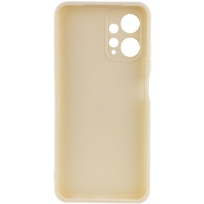 Силіконовий чохол Candy Full Camera для Xiaomi Redmi Note 12 4G Бежевий / Antigue White