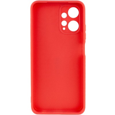 Силіконовий чохол Candy Full Camera для Xiaomi Redmi Note 12 4G Червоний / Camellia
