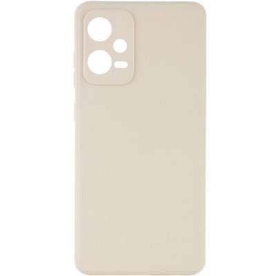 Силіконовий чохол Candy Full Camera для Xiaomi Redmi Note 12 Pro 5G Бежевий / Antigue White