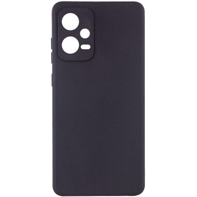 Силіконовий чохол Candy Full Camera для Xiaomi Redmi Note 12 Pro 5G Чорний / Black