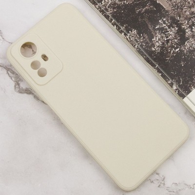 Силіконовий чохол Candy Full Camera для Xiaomi Redmi Note 12S Бежевий / Antigue White