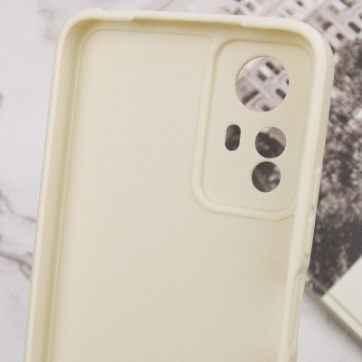 Силіконовий чохол Candy Full Camera для Xiaomi Redmi Note 12S Бежевий / Antigue White