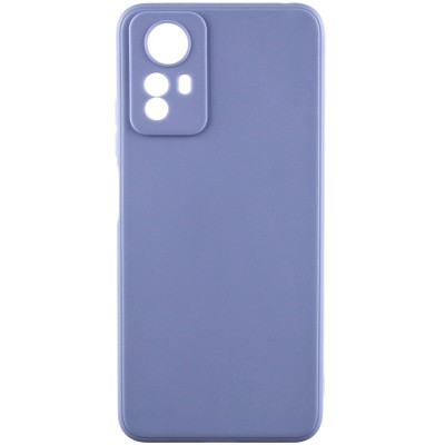 Силіконовий чохол Candy Full Camera для Xiaomi Redmi Note 12S Блакитний / Mist blue