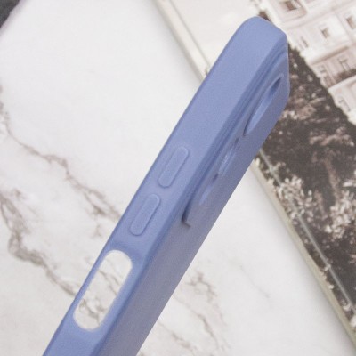 Силіконовий чохол Candy Full Camera для Xiaomi Redmi Note 12S Блакитний / Mist blue