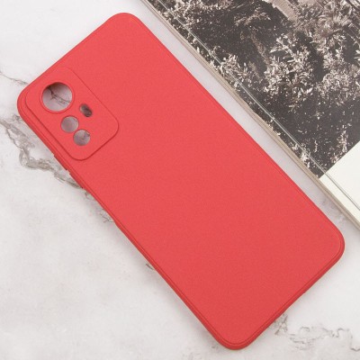 Силіконовий чохол Candy Full Camera для Xiaomi Redmi Note 12S Червоний / Camellia