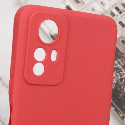Силіконовий чохол Candy Full Camera для Xiaomi Redmi Note 12S Червоний / Camellia