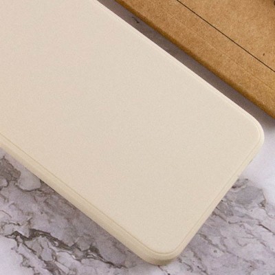 Силіконовий чохол Candy Full Camera для Xiaomi Redmi Note 8 Pro Бежевий / Antigue White