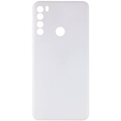 Силіконовий чохол Candy Full Camera для Xiaomi Redmi Note 8 Білий / White