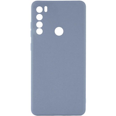 Силіконовий чохол Candy Full Camera для Xiaomi Redmi Note 8 Сірий / Smoky Gray
