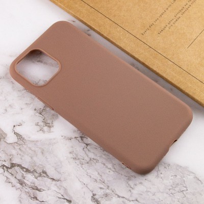 Силіконовий чохол Candy для Apple iPhone 13 mini (5.4") Коричневий