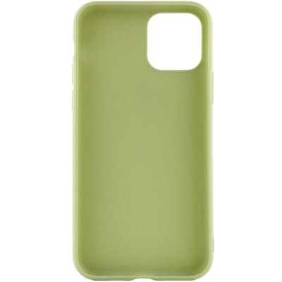 Силіконовий чохол Candy для Apple iPhone 13 mini (5.4") Фісташковий