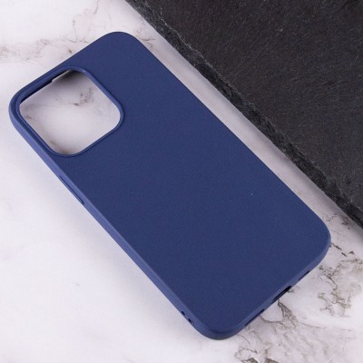 Силіконовий чохол Candy для Apple iPhone 13 Pro (6.1") Синій