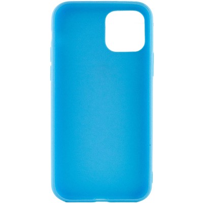 Силіконовий чохол Candy для Apple iPhone 14 (6.1") Блакитний