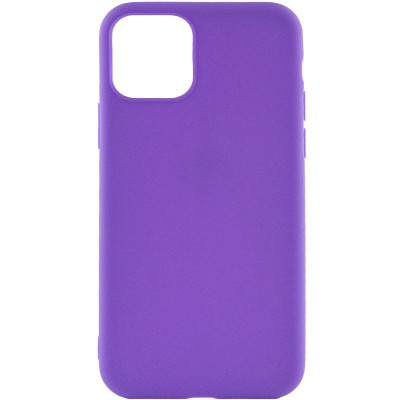 Силіконовий чохол Candy для Apple iPhone 14 (6.1") Бузковий Силіконовий чохол Candy для Apple iPhone 14 (6.1") Бузковий