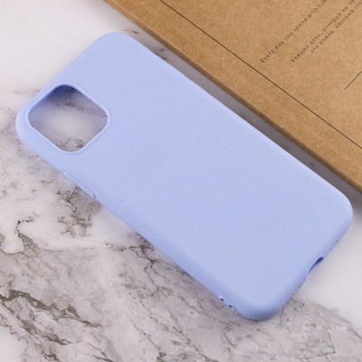 Силіконовий чохол Candy для Apple iPhone 14 Plus (6.7") Блакитний / Lilac Blue